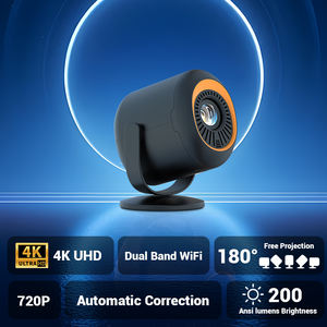 2025 nueva llegada Mini proyector de tiro corto con Native 720P Mirroring pequeño Pico proyector niños regalos para Halloween/Navidad - Product Image 5