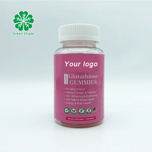Supplément de glutathion contenant de la L-Glutamine Gommes de collagène Vitamines de collagène <span class=keywords><strong>marin</strong></span> C E <span class=keywords><strong>D</strong></span> & B12 Gummies Suppléments - Product Image 5