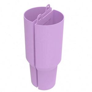 Custom Eco-Friendly Silicone Stainless Steel 2-in-1 Dual <b>Drink</b> Cup for Stanly 40 Oz-Compatible Accessories <b>Dispense</b> Two - Product Image 4