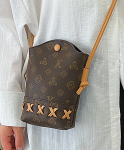 Bolso bandolera estilo retro para mujer, tipo cubo, de gran capacidad, de diseñador, moderno, de un solo hombro. - Product Image 2