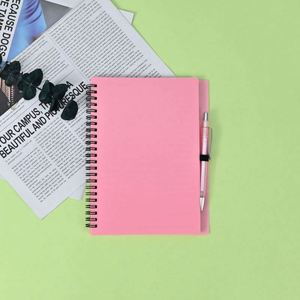 Libreta Espiral A5 de Cuero Promocional con Logotipo Personalizado y Bolígrafo - Organizador Portátil - Product Image 6