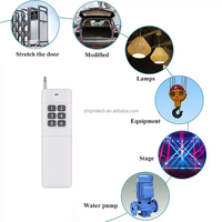 Télécommande RF sans fil 433Mhz, 4 boutons, transmetteur longue portée 3KM, universel pour ouvre-porte de garage, système d'alarme