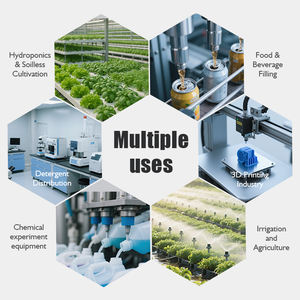 LEFOO Pompe péristaltique haute précision 24V Moteur DC sans balais 40-500 ml/min Système de dosage Remplissage de boissons de qualité <span class=keywords><strong>alimentaire</strong></span> - Product Image 4