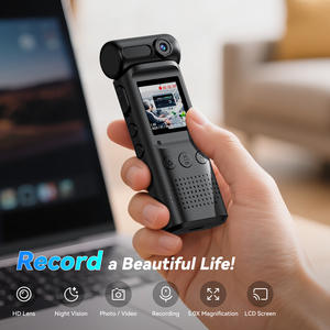 Caméra HD portable MT3 1080P avec vision nocturne et écran pour l'enregistrement de vélo et de réunions - Product Image 5