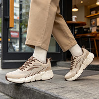 Chaussures de sport pour hommes tendance à lacets, confortables, antidérapantes, avec semelle en caoutchouc, fabriquées sur mesure