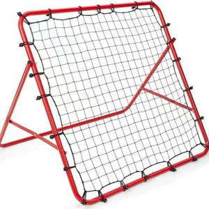Red de Rebote de Fútbol Portátil Ajustable, Portería de Entrenamiento para Remates de Balón, <span class=keywords><strong>Multideportiva</strong></span> - Product Image 1