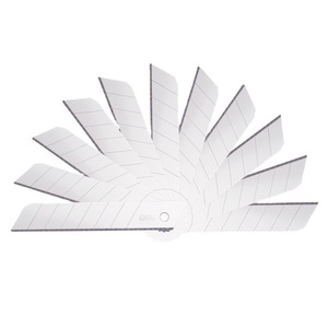 Cuchillas de Repuesto Deli de 18 mm, Caja de 10 Piezas, Tipo Estándar, Acero con Alto Contenido de Carbono SK5, para Uso en Oficina - Product Image 5