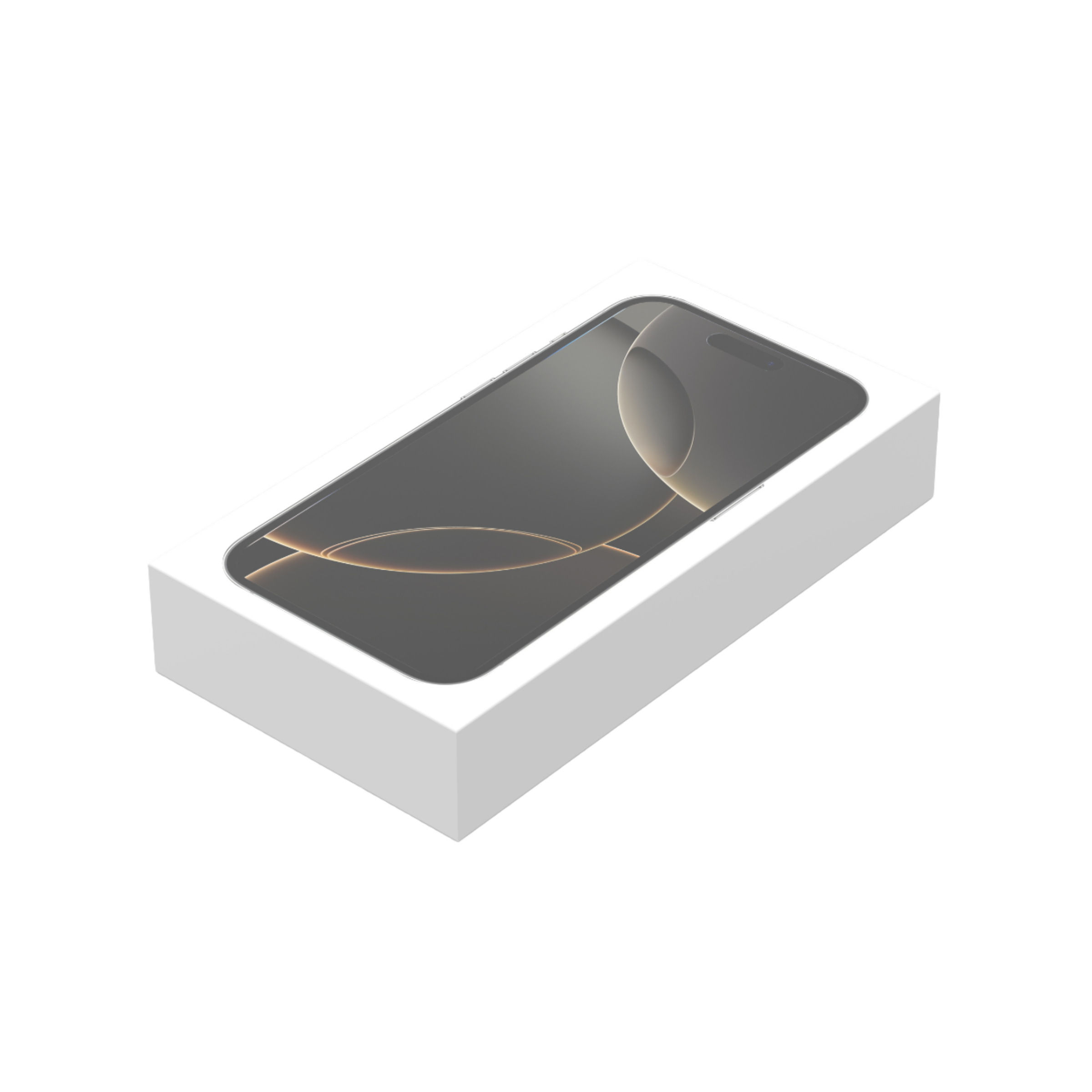 Пустая картонная упаковка для iPhone 16 Plus Pro Max