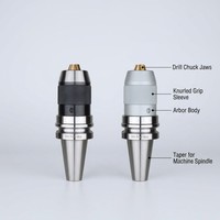 Adaptateur de tige de perceuse en acier pour machine-outil de précision industrielle, capacité 13 mm, OEM personnalisé, compatible avec le perçage sur tour, garantie 3 ans