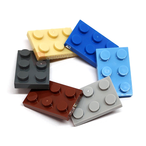 Bloques de construcción de plástico para niños, piezas de juguete de bloques de plástico de 19 colores, 2x3 placas, 2x3 (n. ° 3021) - Product Image 3