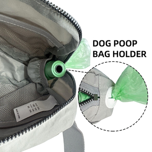 En todas partes, deportes al aire libre, caminar, correr, bandolera, cremallera, cintura, cinturón de nailon, bolsa para <span class=keywords><strong>mujeres</strong></span> y hombres con soporte para bolsa de caca para mascotas Dod - Product Image 3