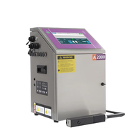 PA-A2000 CIJ continue industriële inkjetprinter, hoge snelheid automatische codeermachine voor het coderen van houdbaarheidsdata op voedingsmiddelen en chemicaliën