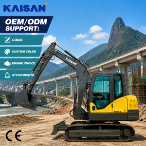 Mini-<span class=keywords><strong>pelle</strong></span> excavatrice avec moteur Kubota, 5/6 <span class=keywords><strong>tonnes</strong></span>, norme EPA Tier 4, livraison gratuite, avec tête de broyeur - Product Image 4