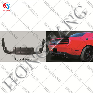 Chaoshenghang usine pare-chocs lèvre côté jupe diffuseur arrière aileron arrière pour dodge <span class=keywords><strong>Challenger</strong></span> <span class=keywords><strong>SRT</strong></span>, Kits de carrosserie accessoires 2012-2020 - Product Image 5