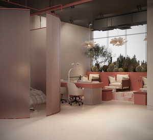 Mostrador de Recepción Profesional para Salón de Belleza, Diseño Moderno para Proyectos Comerciales de Alta Gama D2P - Product Image 5