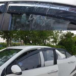 For Toyota Corolla Sedan 2019 2020 Black <b>Window</b> Deflector Visor Rain Sun Guard Vent <b>Shade</b> <b>Window</b> Visor Wind Shield Awnings Guard - Product Image 3