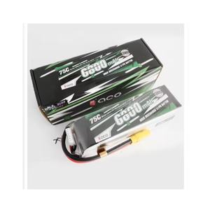 Gens ACE <b>Lipo</b> <b>Battery</b> <b>3S</b> 4S 11.1V 14.8V 30C 5300mAh 6S 22.2V 75C 6800mAh for Aircraft FPV Frame Racing Drone - Product Image 1