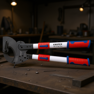 Cisailles à crémaillère KNIPEX 95 32 060 avec poignées télescopiques et système à cliquet - Product Image 3