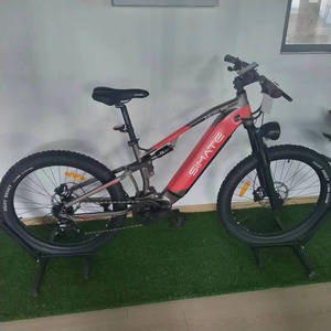 Cadre de vélo électrique siège confortable affichage numérique LCD accélérateur de vélo électrique pédale en acier fourche de Suspension de lumière avant - Product Image 3