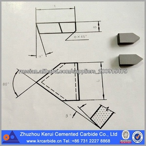 <span class=keywords><strong>Tungsten</strong></span> <span class=keywords><strong>Carbide</strong></span> <span class=keywords><strong>Cutter</strong></span> Blade Loại E Brazed Chèn/Lời Khuyên - Product Image 3