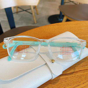 Gafas Rectangulares TR90 para Niños Danyang 5807, Lentes Planas Transparentes, Montura Completa para la Prevención de la Miopía - Product Image 1