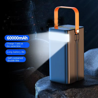 OEM ODM Power Bank 50000Mah Antarmuka Input Tipe-C Pengisian Daya Super Cepat 120W Kapasitas Besar Pengisi Daya Multifungsi untuk Berkemah di Luar Ruangan