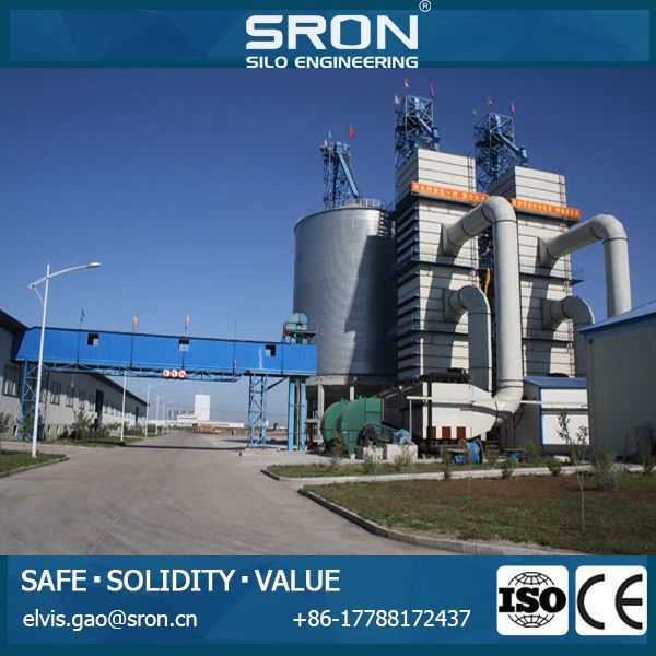High Efficiency Mobile and Tower Maize Wheat Soybean Rice Dryer And Grain Silo System