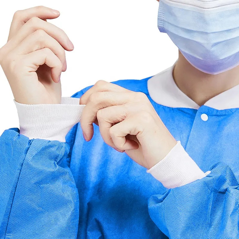 disposable protective gowns wholesale Designer Hospital Doctors Uniform Workwear Lab Coats disposable visitor coat