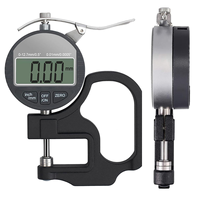 Jauge d'épaisseur numérique TRANRICH 0,5 pouce/12,7 mm Outil de mesure d'épaisseur Grand écran LCD Résolution 0,0005 pouce/0,01 mm
