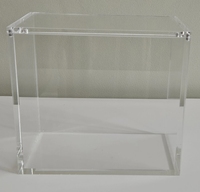 Boîte de présentation en acrylique transparente de haute qualité pour Elite Trainer Box (ETB) – Étui de rangement en plastique pour collection et vente au détail
