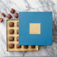 Boîte d'emballage de luxe en plastique pour petits chocolats, cadeaux et aliments, prix de gros