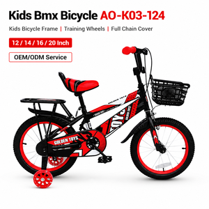Bicicletas Infantil 12 16 18 pollici ciclo <span class=keywords><strong>bici</strong></span> bambino bicicletta per bambini con bottiglia posteriore <span class=keywords><strong>cestino</strong></span> anteriore per bambini per bambini e ragazzi - Product Image 1
