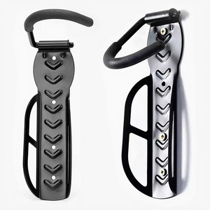 Système de rangement mural vertical pour vélos et outils de jardin, support de rangement mural utilitaire pour garage et jardin - Product Image 2