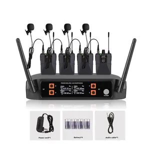 Watford One-to-Four Wireless ABS Handheld Home Karaoke <b>Microphone</b> Outdoor TV <b>Singing</b> KTV Conference Performance Model K4 - Product Image 2