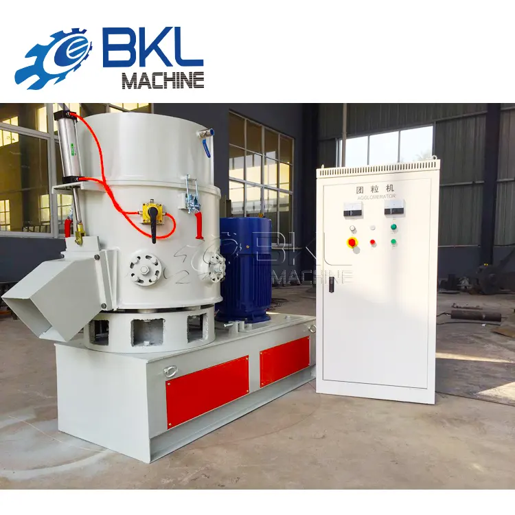 BKL automatic Agglomerator densifier Recycle Plastic PE PP PET film machine of good price in stock