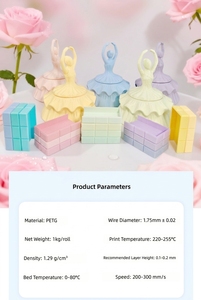1KG Filamento PETG de Alta Calidad para Impresora 3D, Color Dopamine, 99% Compatible con FDM, Resistente a la Temperatura 220-255C, 1.75mm - Product Image 4