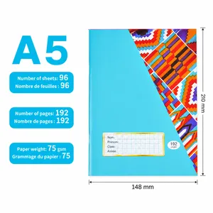 Carnet d'adresses scolaire personnalisé <span class=keywords><strong>du</strong></span> Kenya, agrafé, ligné anglais, couverture rigide, fournisseur pour étudiants - Product Image 3