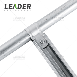 Abrazadera de acero galvanizado para invernadero, abrazadera de 1,5mm de grosor, fácil de instalar, barata, para conectar tuberías de arco - Product Image 3