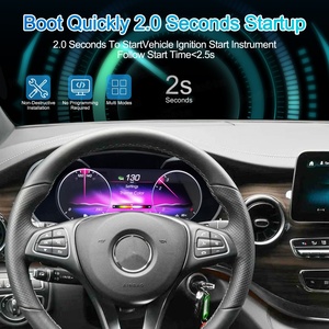 Navihua <b>for</b> Benz V-Class W447 2016-2019 Full LCD Digital Cluster Dashboard Display <b>Speedometer</b> Wireless Carplay Virtual Cockpit - Product Image 5