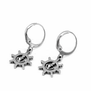 Pendientes colgantes de acero inoxidable yunnique con diseño de ancla y forma geométrica para hombres y mujeres, joyería de moda - Product Image 1
