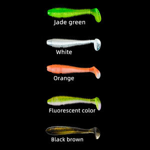 <span class=keywords><strong>RYOBI</strong></span> NUMONE 70mm Fileté T-rail Leurre De Pêche En Plastique Souple Appât D'eau Salée Pour La Brème Pour La Pêche En Lac Et En Flux - Product Image 4