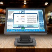 Vente en gros OEM Alliage d'aluminium Métal Touch POS KDS PC à écran tactile industriel