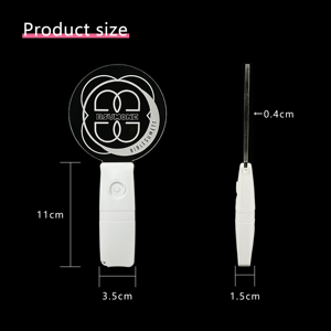 Bar <span class=keywords><strong>Concierto</strong></span> Escena ardiente Atmósfera Soporte Noche oscura Luz luminosa Logotipo personalizado Alta luz LED Glow Stick - Product Image 4