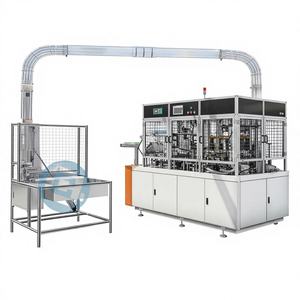 آلة صنع أوعية السلطة الورقية بسعر مخفض للتصدير من الصين، خدمة جيدة للأعمال التجارية طراز KBM-200 - Product Image 1