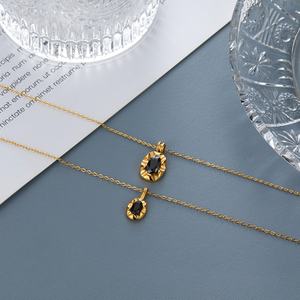 Collier pendentif personnalisé en acier inoxydable anti-ternissement pour femmes, vente en gros 2024 - Product Image 6