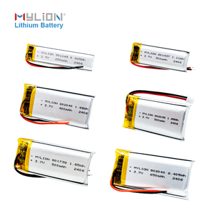Nueva llegada 3,7 V 351524 130mAh batería recargable Lipo para auriculares MP3 pulsera/altavoz Bluetooth/reproductores de DVD portátiles - Product Image 1