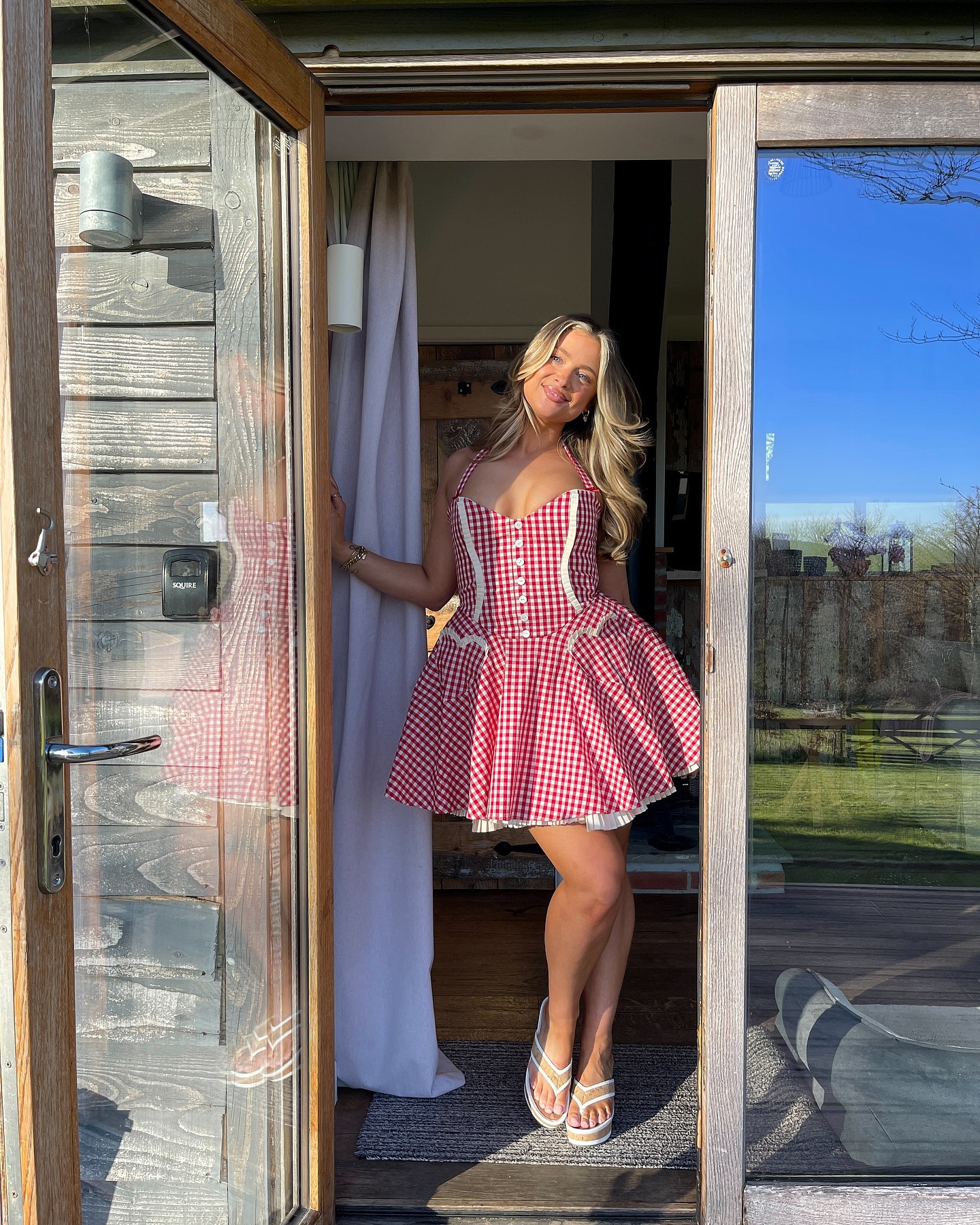 knee length dresses for ladies Adele Mini Dress