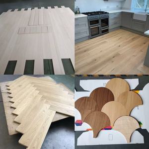 <span class=keywords><strong>Parquet</strong></span> de Madera de Roble Blanco de 18 mm con Sistema de Encaje, para Decoración de Interiores, Calidad Premium - Product Image 4