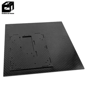 100% Real Carbon Fiber Sheet Plates Custom T300 T700 3K Twill Carbon Fiber Plate Custom Size And Color