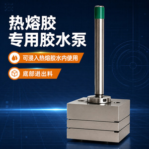 Pompe à engrenages à adhésif thermofusible Ruicheng RC-M-2026, type immersion, pour réservoir de colle - Product Image 2